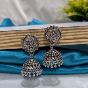 Latest Stylish Oxidised Jhumka Earrings for Women and Girls