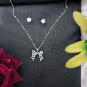 Stainless Steel Bow Chain Pandal Set