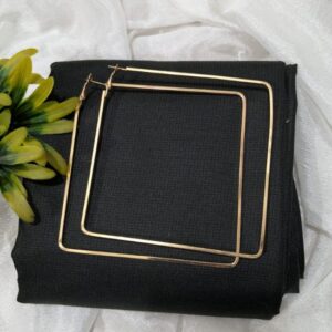 Oversized Square Shape Earring