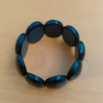 Resin black bracelet