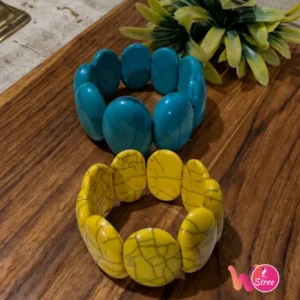 Turquoise and Yellow