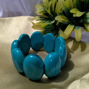 Turquoise Handmade Resin Beads Bracelet
